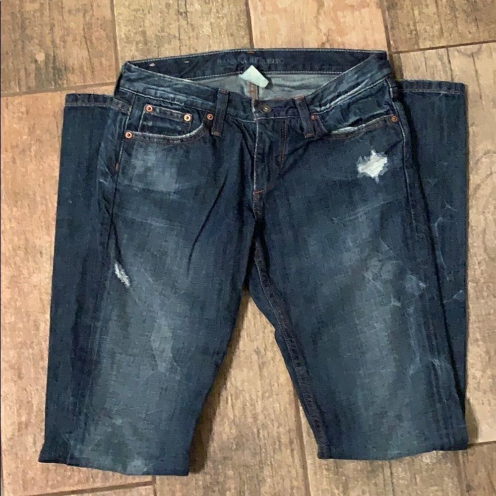 Banana Republic blue jeans 